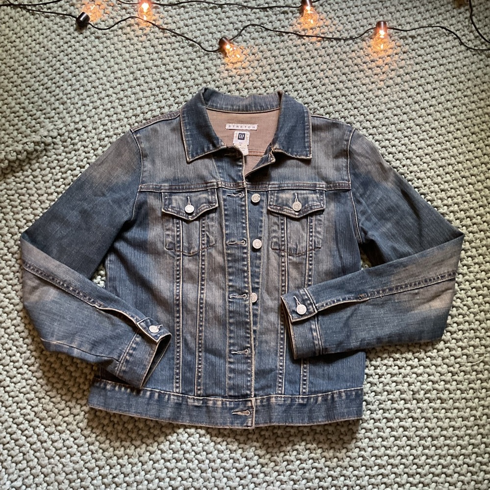 GAP stretchy Jean jacket